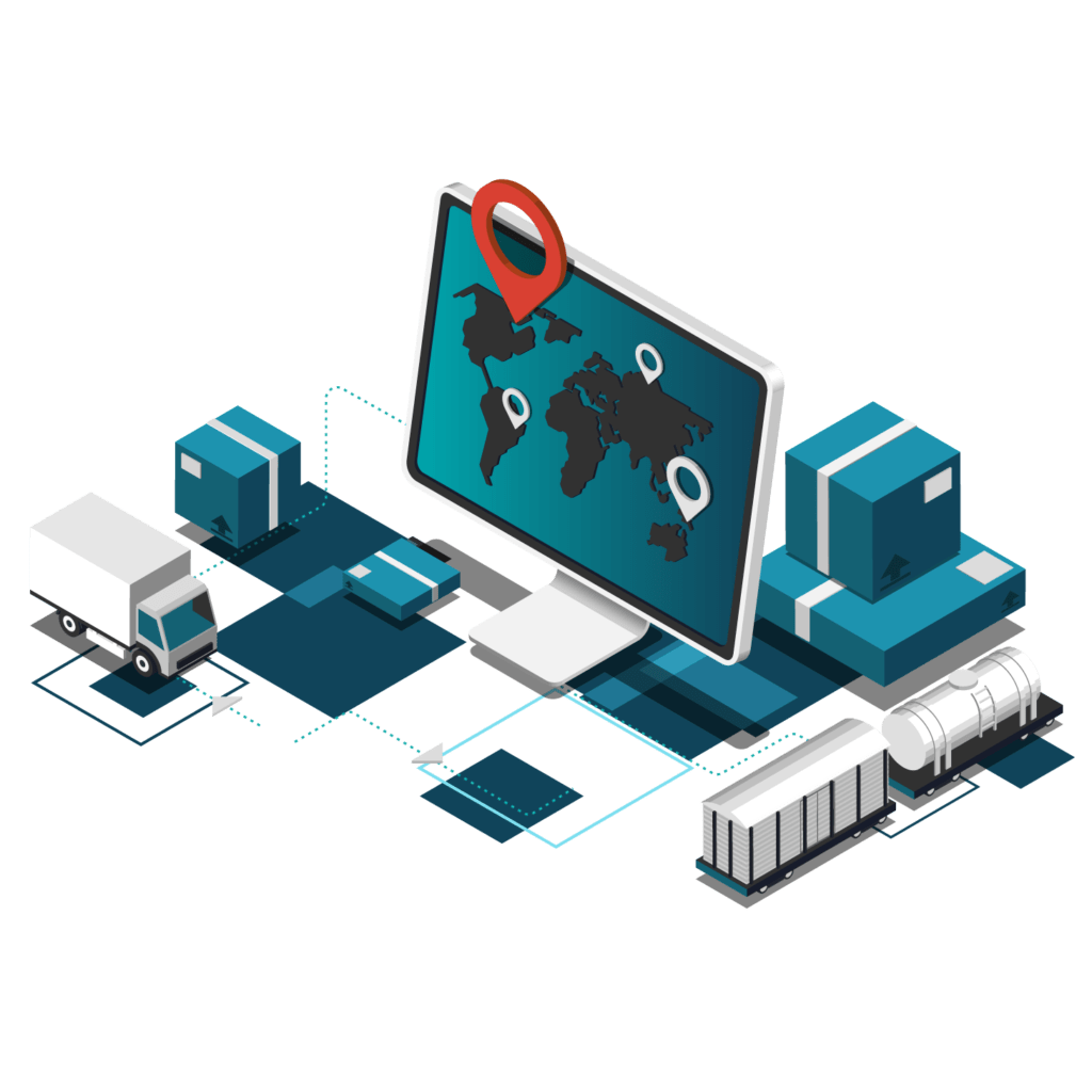 Asset tracking illustration