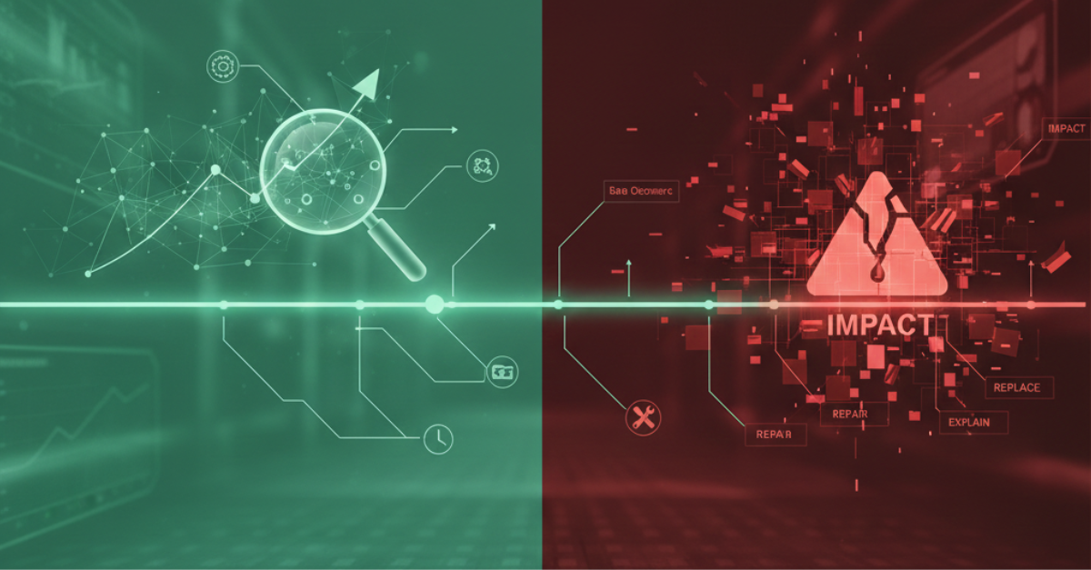 Moment before the problem